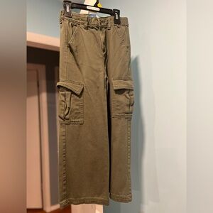 Old Navy Kids Olive Cargo Pants